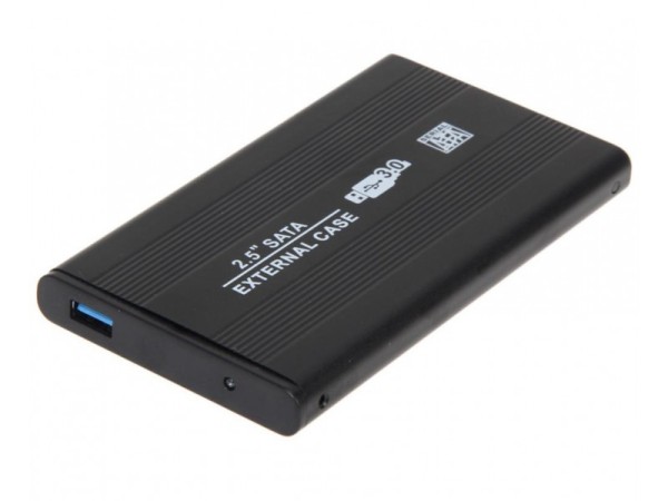 Externes Festplatten Gehäuse 2.5 SATA USB 3.0 Schwarz