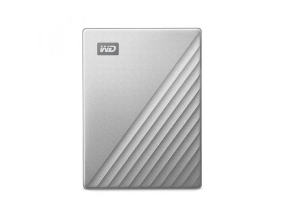 WD My Passport Ultra 2TB Silver USB-C/USB3.0 HDD 2,5 WDBC3C0020BSL-WESN