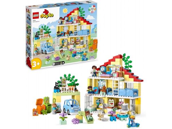 LEGO DUPLO - 3-in-1-Familienhaus (10994)