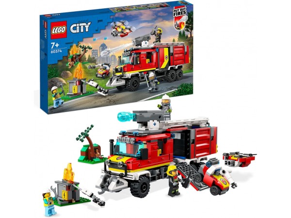 LEGO City - Einsatzleitwagen der Feuerwehr (60374)