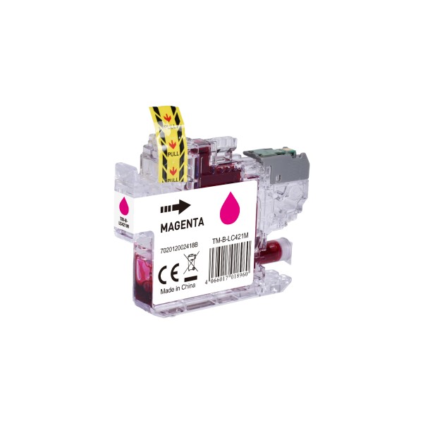 LC421M alternativ (Dye) Tinte magenta Brother / LC421M / 6,5ml